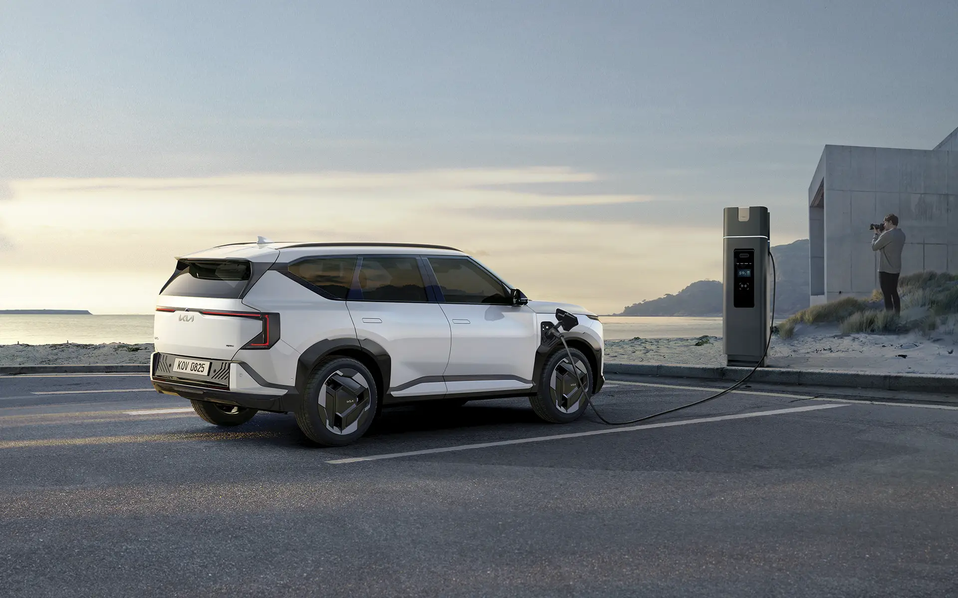 Kia EV5. 100 % électrique.